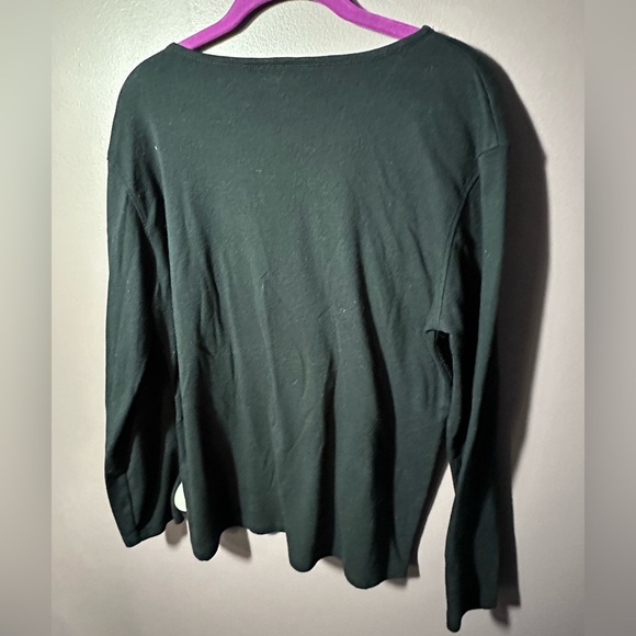 Women's Long Sleeve Top with Cardinal Design - Picture 4 of 4